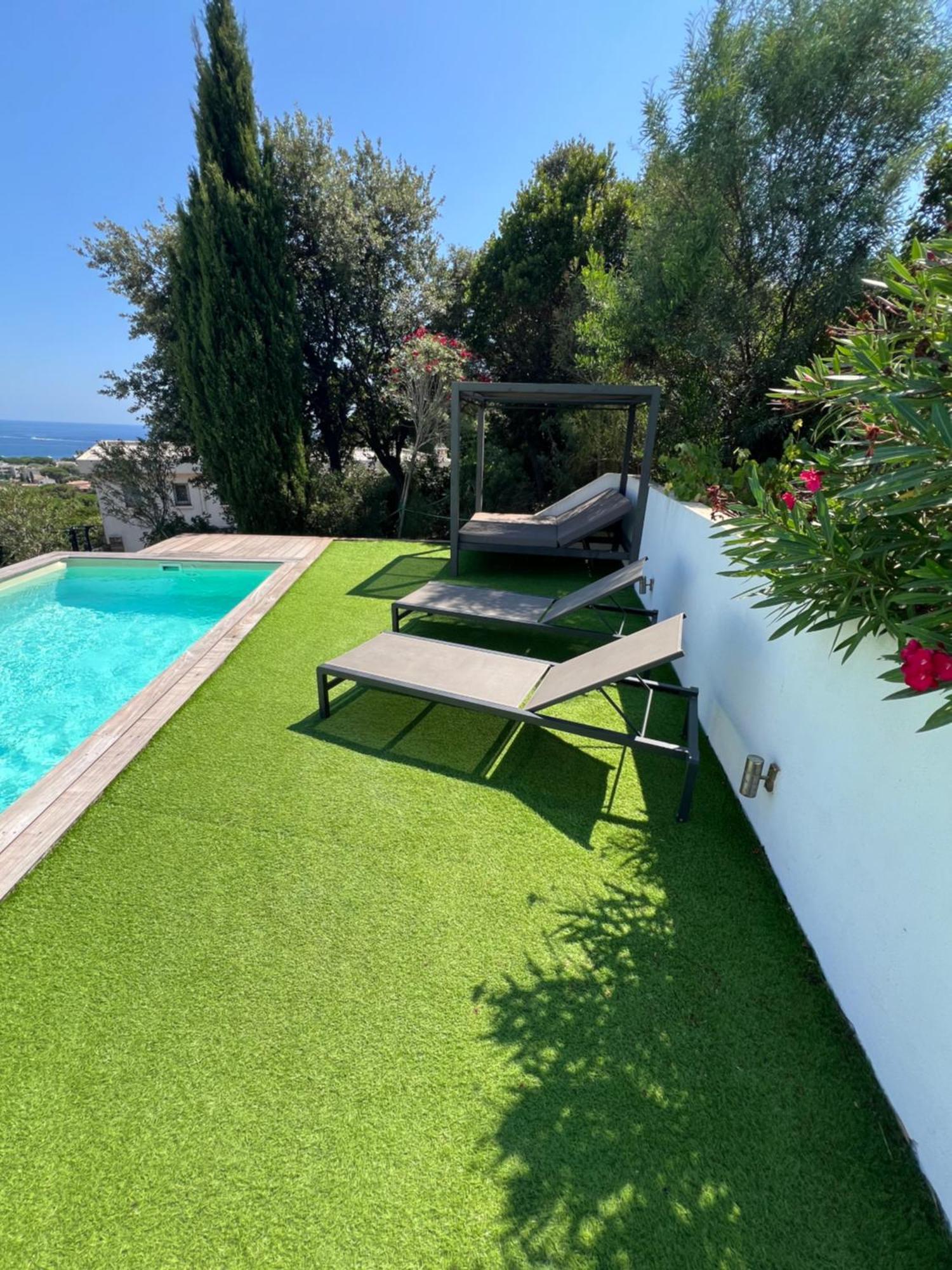 Rdc De Villa Avec Piscine Cavalaire-sur-Mer Eksteriør bilde